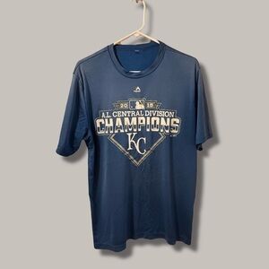 Men's Kansas City Royals Champions Blue Graphic T-Shirt